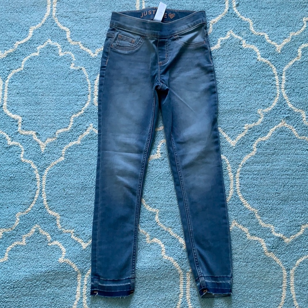 Justice girls jegging size 8